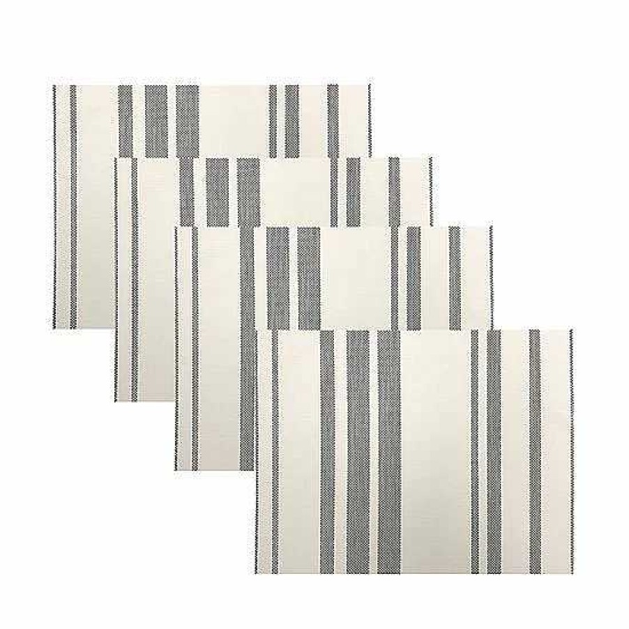 Wholesale Food Network™ Food Network Farmstead Stripe Woven Placemat 4-Pk.