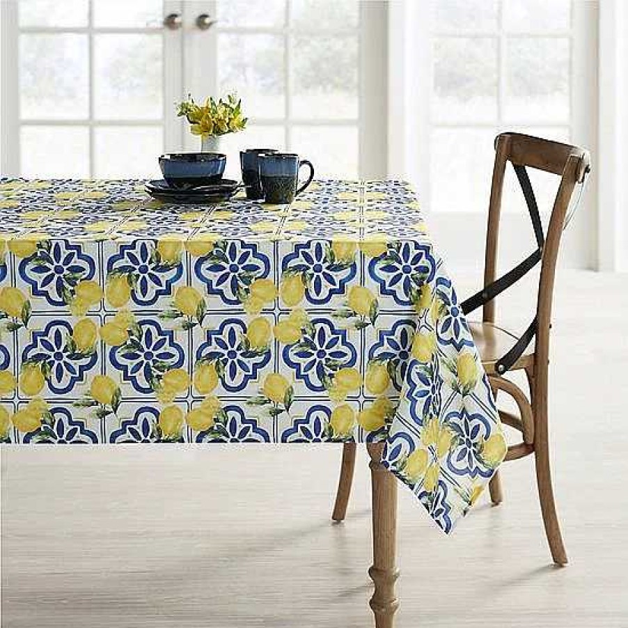 Hot Food Network™ Food Network Modern Charm Lemon Tablecloth