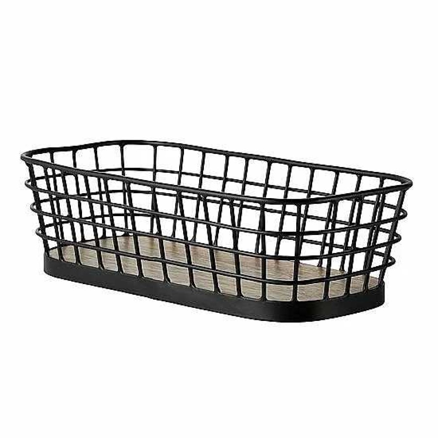 New Food Network™ Food Network Wire & Wood Basket