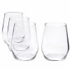 Best Food Network™ Food Network Signature 4-Pc. Crystal Stemless Red Wine Glass Set