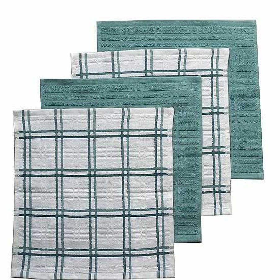 Online Food Network™ Food Network Plaid Dishcloth 4-Pk.