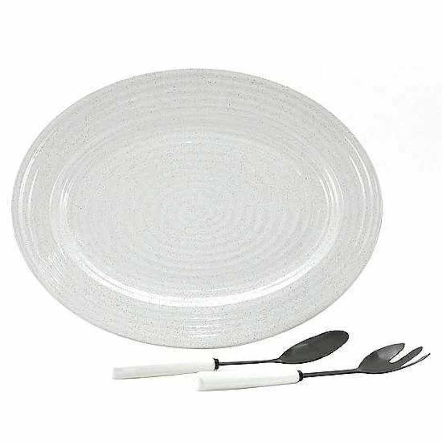 Wholesale Food Network™ Food Network Farmstead Serving Platter & Utensil Set