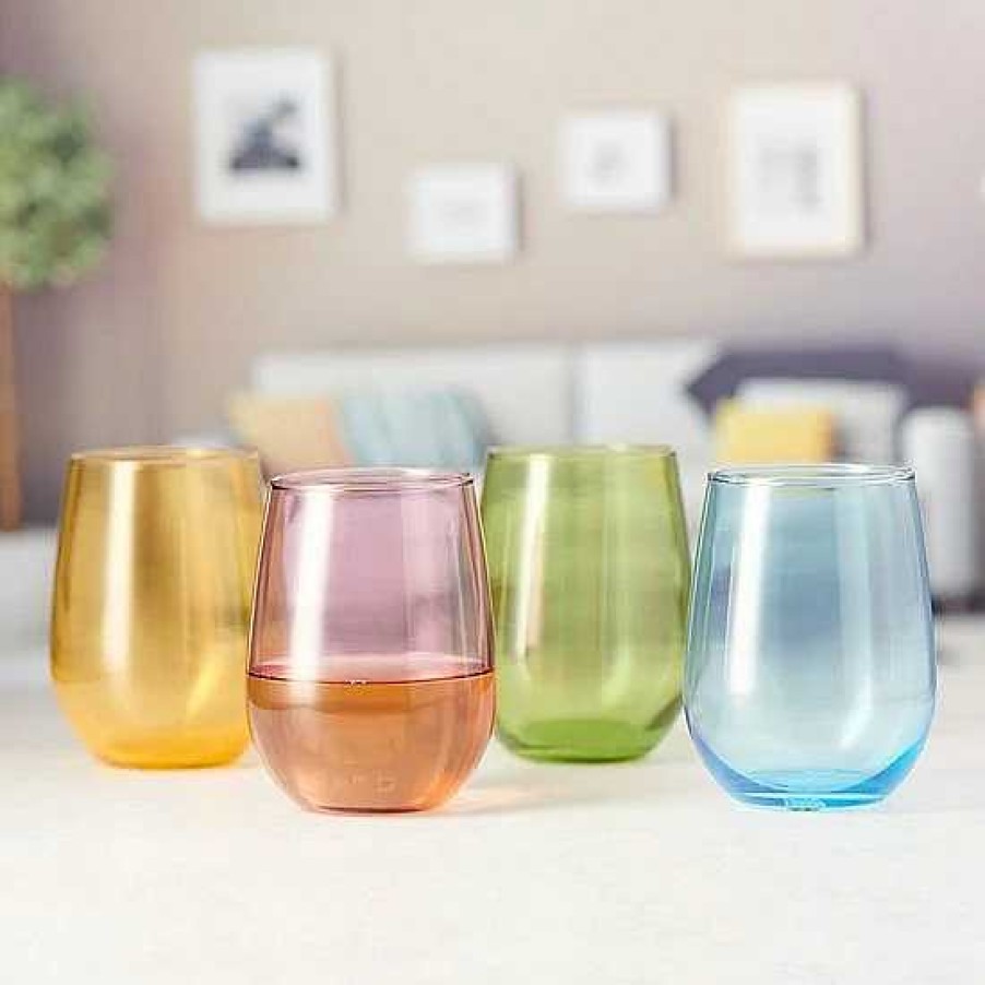 Online Food Network™ Food Network Kalindi 4-Pc. Stemless Wine Glass Set