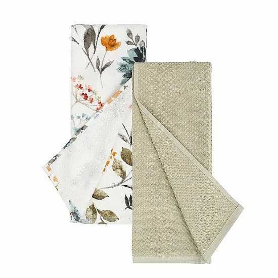 Best Food Network™ Food Network Growing Roots Floral Kitchen Towel 2-Pk.