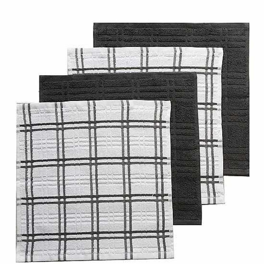 Online Food Network™ Food Network Plaid Dishcloth 4-Pk.