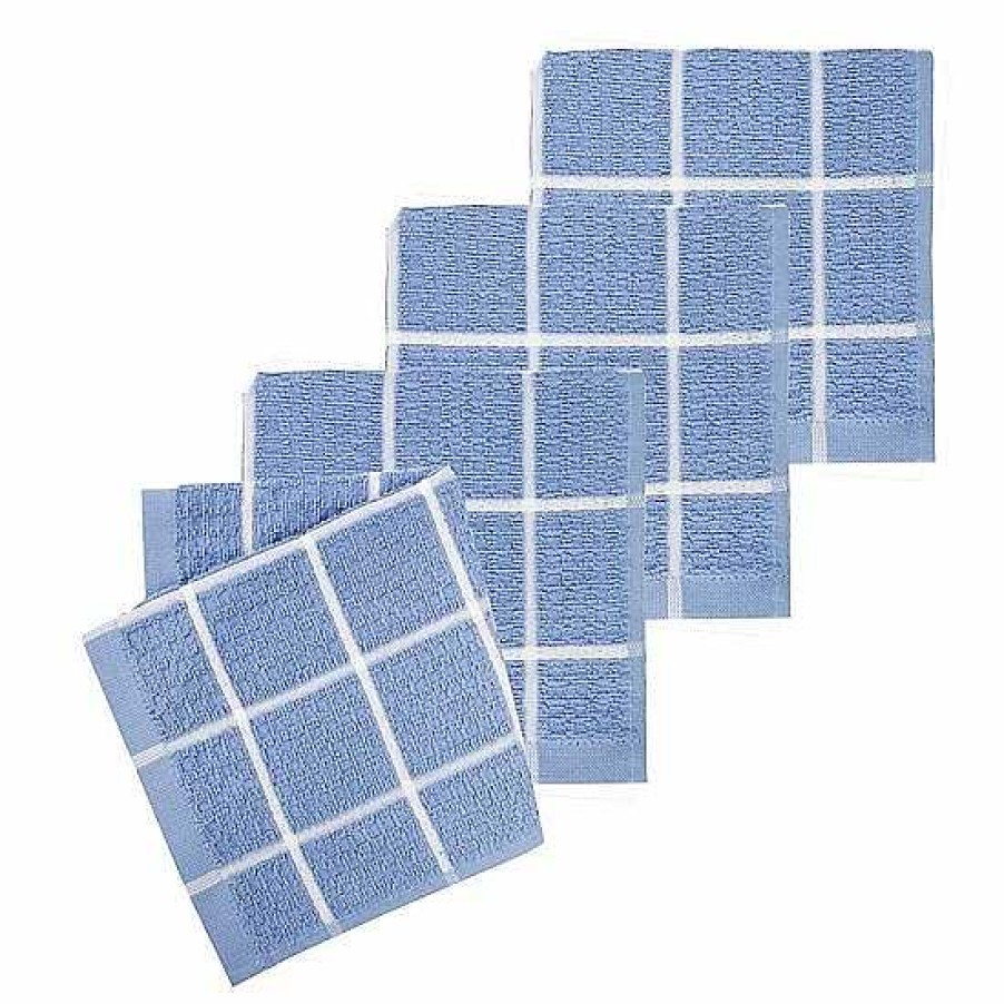 Best Food Network™ Food Network® Windowpane Grid Dishcloth 4-Pk.