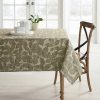 New Food Network™ Food Network Khaki Leaves Tablecloth