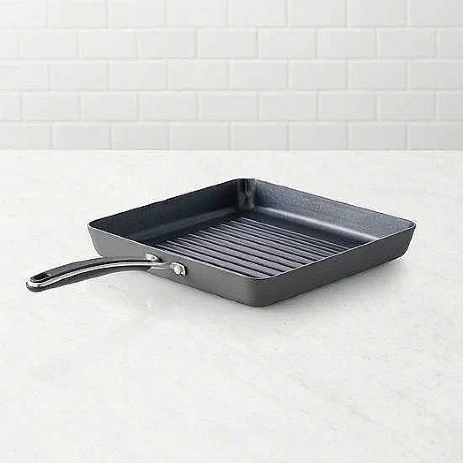 Wholesale Food Network™ Food Network Hard Anodized 10-In. Square Grill Pan