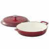 Clearance Food Network™ Food Network 3.5-Qt. Enameled Cast-Iron Braiser With Lid