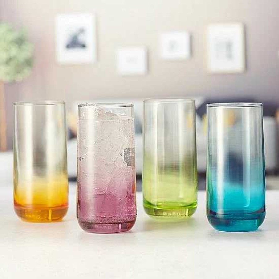 New Food Network™ Food Network Anja 4-Pc. Ombre Highball Glass Set