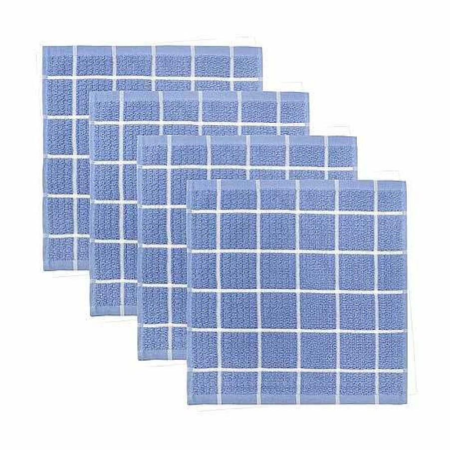 Best Food Network™ Food Network® Windowpane Grid Dishcloth 4-Pk.