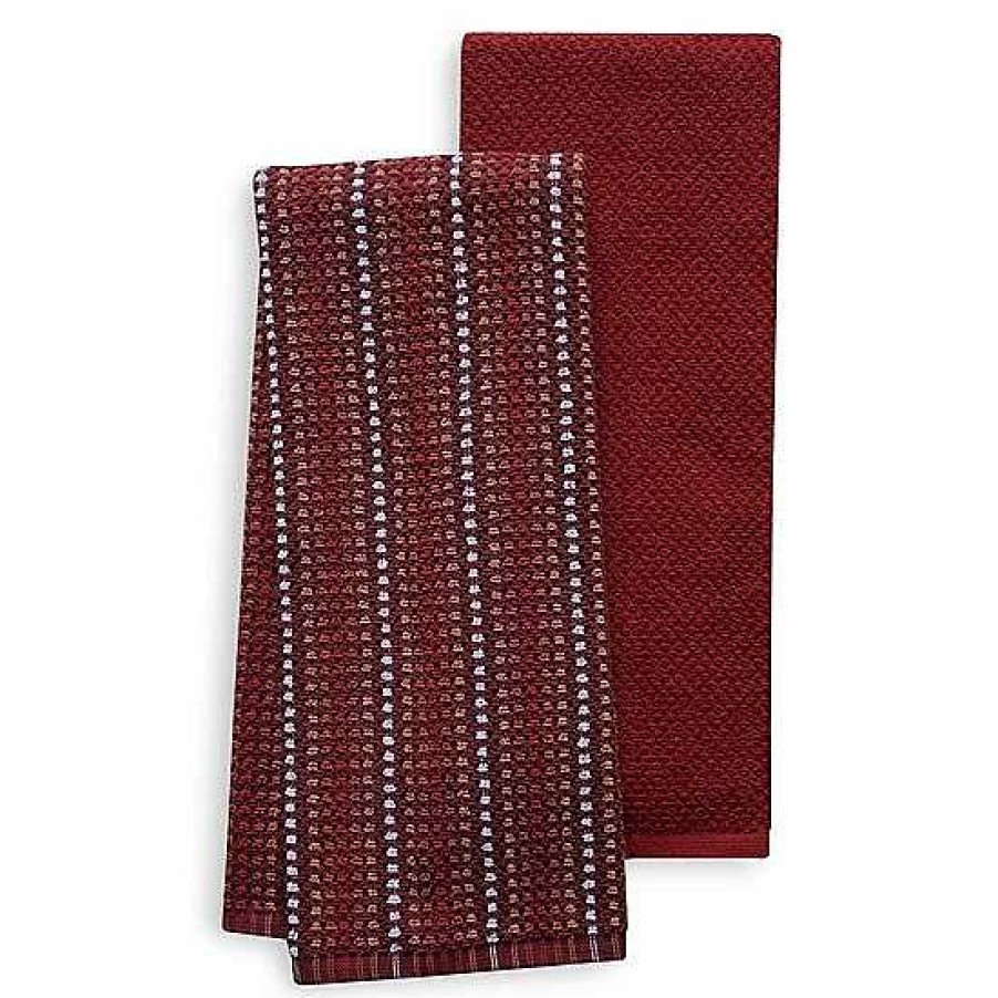 Clearance Food Network™ Food Network Awning Stripe Kitchen Towel 2-Pk.