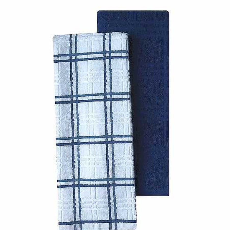 New Food Network™ Food Network Plaid Kitchen Towel 2-Pack