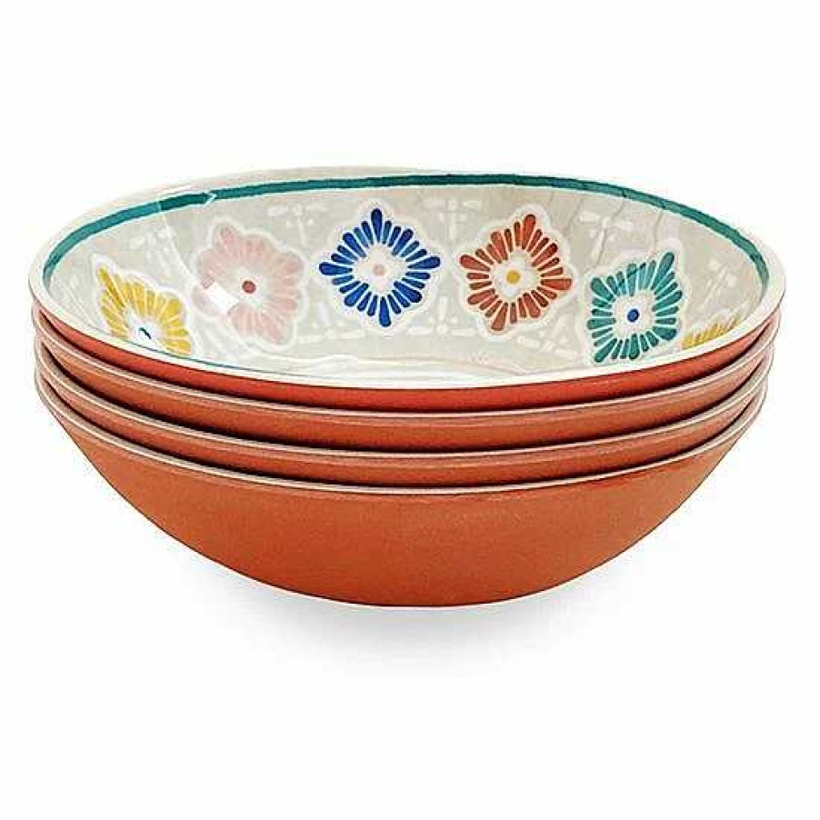 Hot Food Network™ Food Network 4-Pc. Casa Sol Melamine Cereal Bowl Set