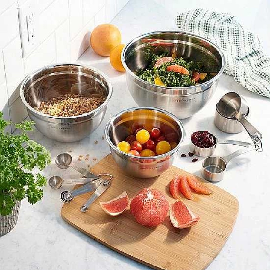 Wholesale Food Network™ Food Network 3-Pc. Stainless Steel Mixing Bowl Set