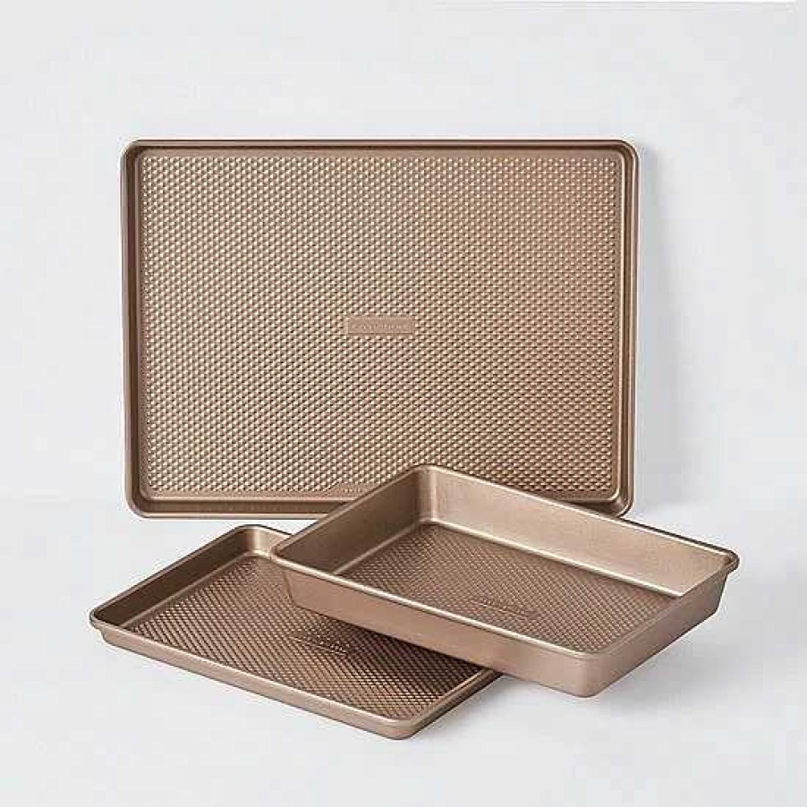 Clearance Food Network™ Food Network 3-Pc. Essential Textured Bakeware Set