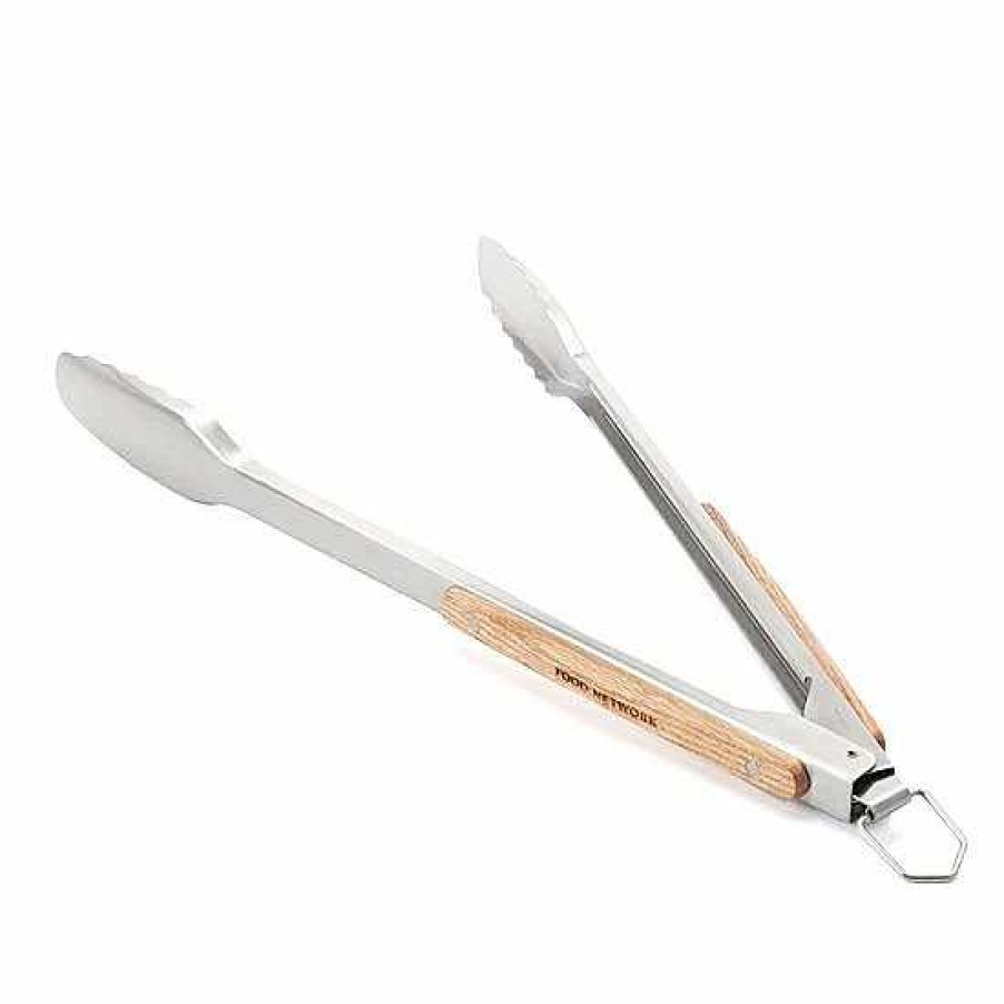 Wholesale Food Network™ Food Network Wood Handle Grilling Tongs