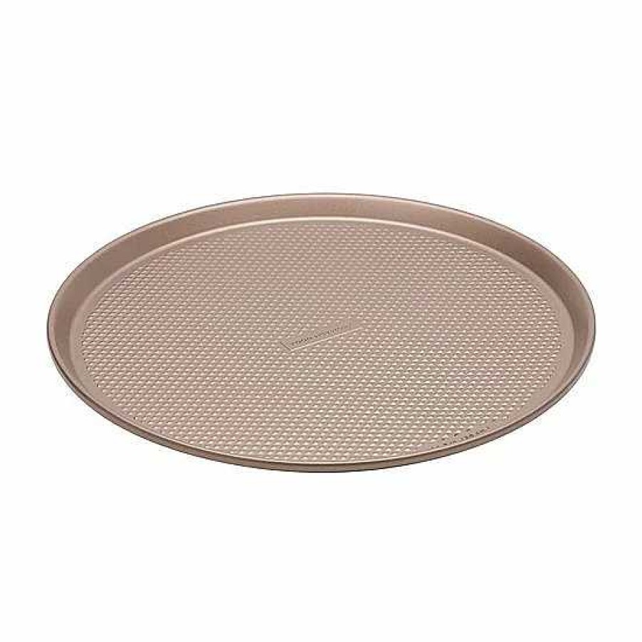 Hot Food Network™ Food Network Textured Performance Series 14.5-In. Nonstick Pizza Pan Bronze