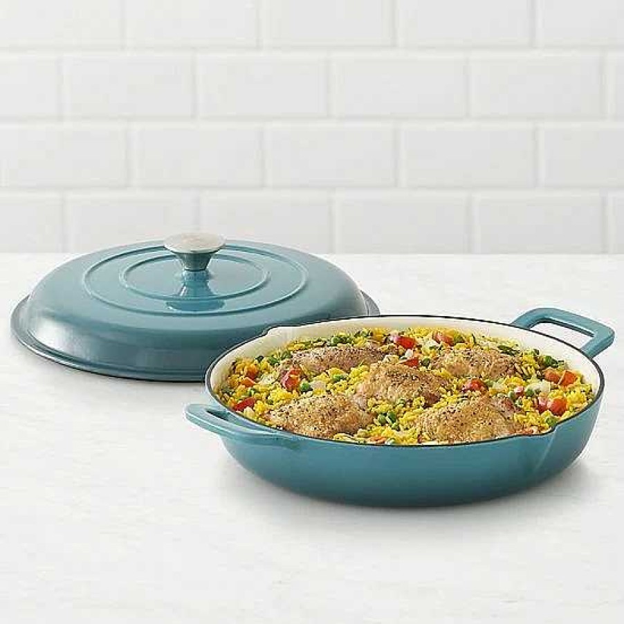 Clearance Food Network™ Food Network 3.5-Qt. Enameled Cast-Iron Braiser With Lid