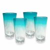 Hot Food Network™ Food Network 4-Pc. Turquoise Ombre Acrylic Highball Glass Set