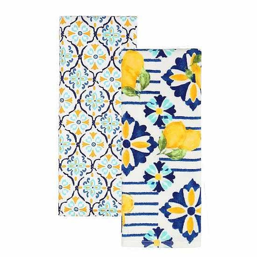 Hot Food Network™ Food Network Ancient Isle Lemons Kitchen Towel 2-Pk.