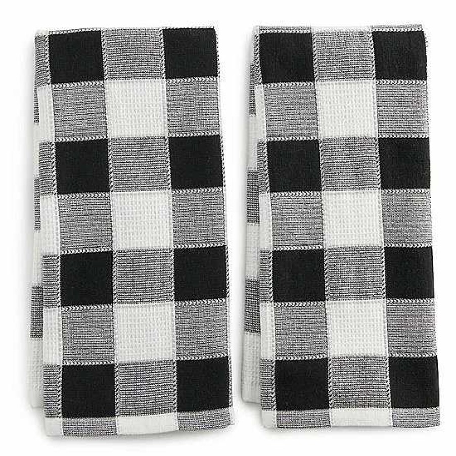 Wholesale Food Network™ Food Network Buffalo Check Kitchen Towel 2-Pk.