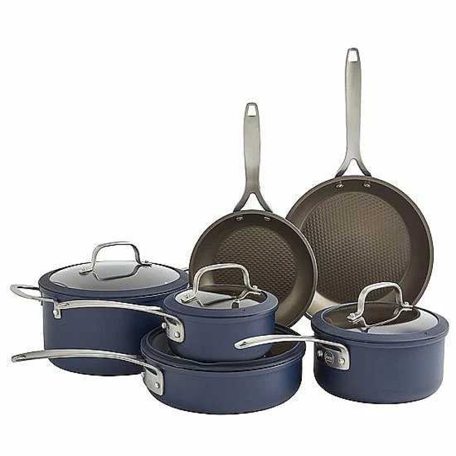 Hot Food Network™ Food Network 10-Pc. Textured Titanium Nonstick Cookware Set